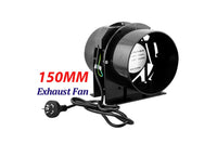 Thumbnail for 150mm ventilation inline fan duct fan low noise