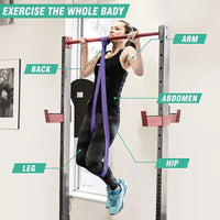Thumbnail for 4Pcs Resistance Bands Exercise Yoga Pilates Rubber Fitness Training
