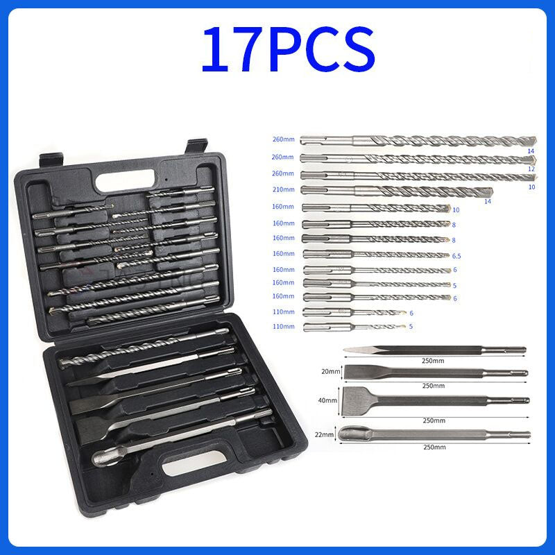 Rotary Hammer Drill Chisel Bits Set Masonry Hole Tool Drill Bit SDS