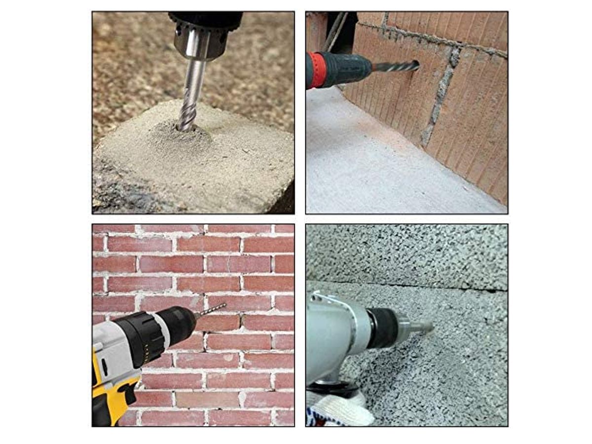 Rotary Hammer Drill Chisel Bits Set Masonry Hole Tool Drill Bit SDS