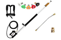 Thumbnail for Close-up of aluminium wand with lever lock