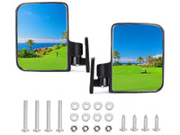 Thumbnail for Golf Cart Side Mirrors, Rear View Mirror for Club Car EZGO Yamaha