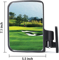 Thumbnail for Golf Cart Side Mirrors, Rear View Mirror for Club Car EZGO Yamaha