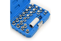 Thumbnail for Complete BMW wheel nut socket set with case
