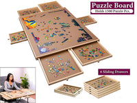 Thumbnail for Puzzle Table Craft Board Game Table Jigsaw Game Table