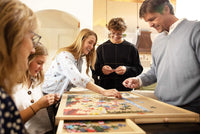 Thumbnail for Puzzle Table Craft Board Game Table Jigsaw Game Table