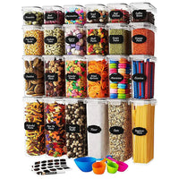 Thumbnail for Food Storage Container Set Kitchen and Pantry Containers 24PCS