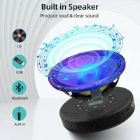 Thumbnail for Portable CD Player with Bluetooth