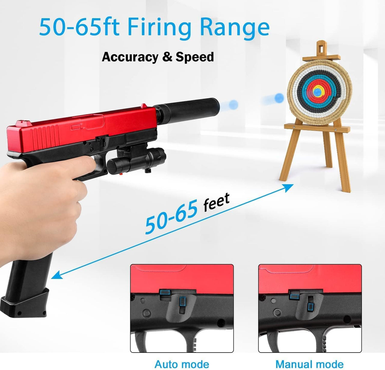 Electric Gel Blaster MP5 with 30,000 Gel Balls