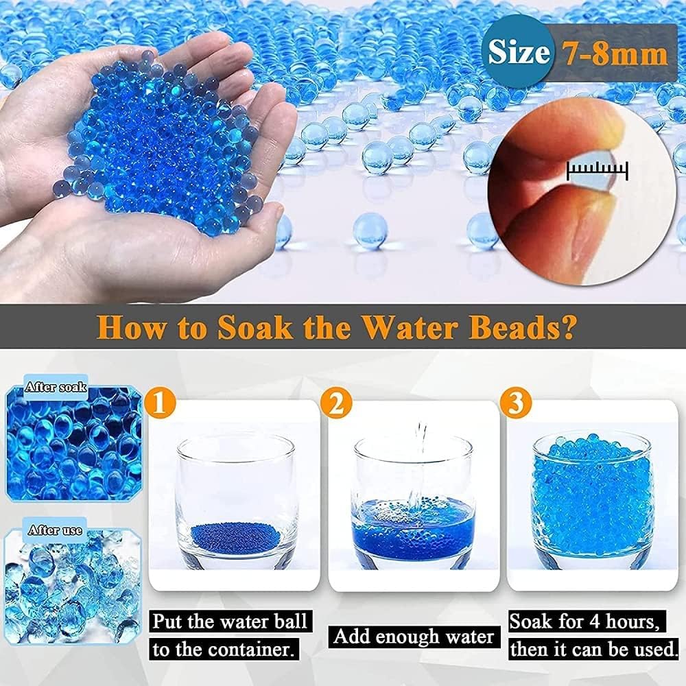 Electric Gel Blaster MP5 with 30,000 Gel Balls