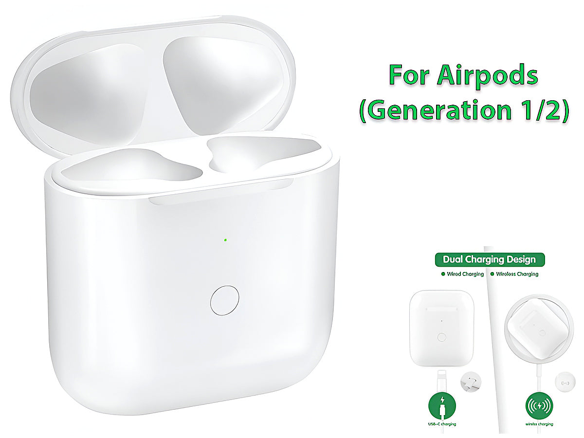 Wireless Charging Case Compatible with AirPods 1 & 2