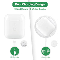 Thumbnail for Replacement Wireless Charging Case for AirPods 1 & AirPods 2
