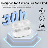 Thumbnail for Airpod Pro Charging Case Replacement Wireless Charging Case for Airpods Pro 1 / Pro 2