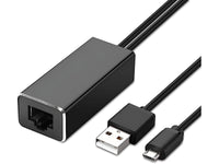 Thumbnail for USB Ethernet Adapter for Firestick, Fire TV, Chromecast Ultra/2/1/Audio