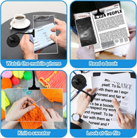 Thumbnail for 4X Magnifying Glass with Stand for Reading