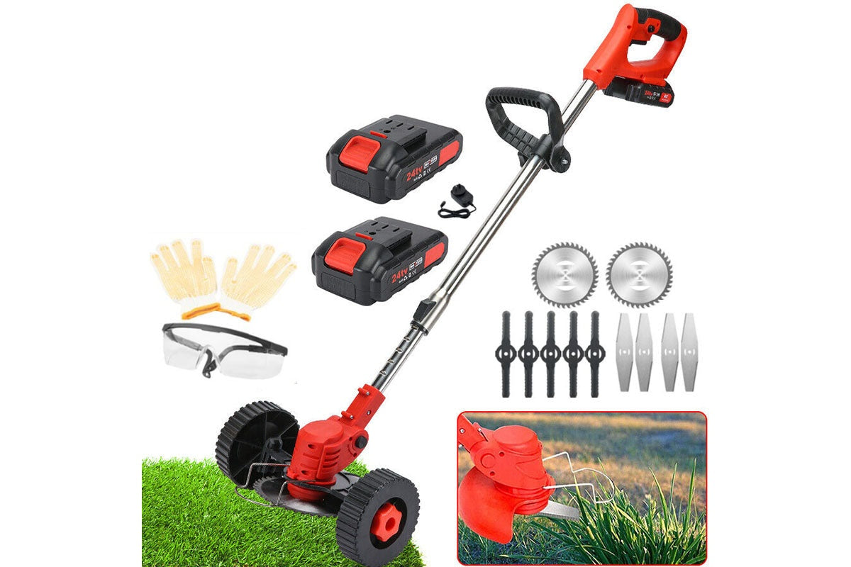 Weed Eater and Grass Trimmer Lawn Mower