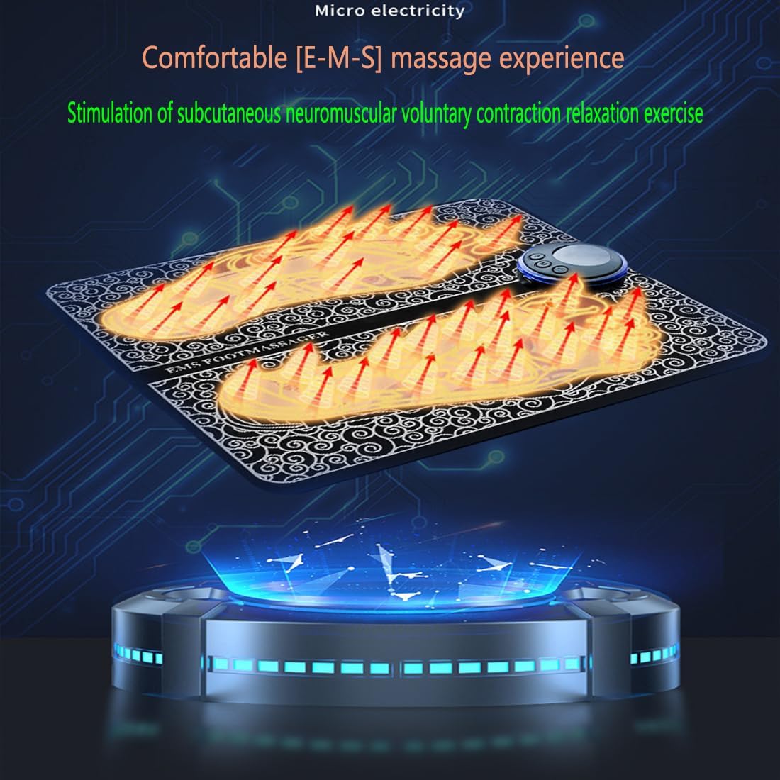 Foot Massager Mat TENS Machine Stimulator