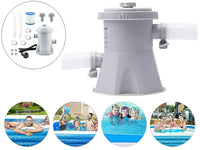 Thumbnail for Swimming Pool Filter Pump 330 Gallon