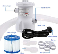 Thumbnail for Swimming Pool Filter Pump 330 Gallon