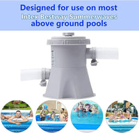 Thumbnail for Swimming Pool Filter Pump 330 Gallon