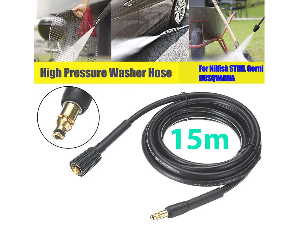 High Pressure Washer Cleaning Hose for STIHL/NILFISK 15m