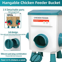 Thumbnail for Automatic Chicken Feeder Chicken Drinker