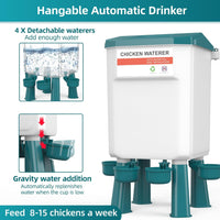 Thumbnail for Automatic Chicken Feeder Chicken Drinker