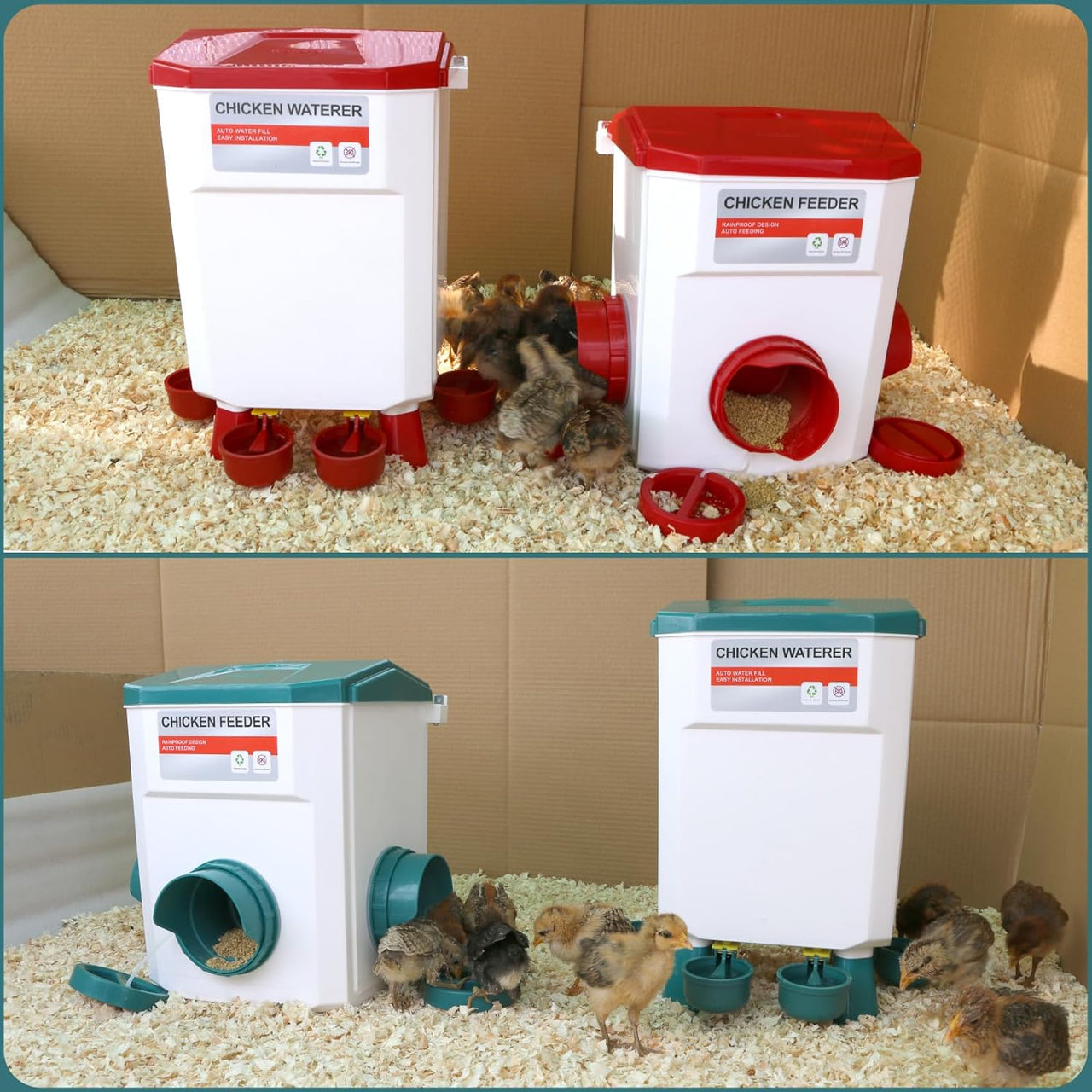 Automatic Chicken Feeder Chicken Drinker