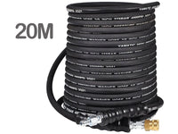 Thumbnail for Pressure hose connected to electric pressure washer