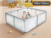 Thumbnail for Baby Kids Playpen Play Fence for Kids Play Gym Mat 180CM