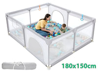 Thumbnail for Baby Kids Playpen Play Fence for Kids Play Gym Mat 180CM