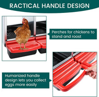 Thumbnail for Side view of nesting box with ventilation holes