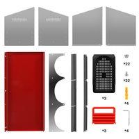 Thumbnail for Close-up of vented plastic trays in nesting box