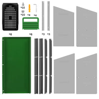 Thumbnail for Nesting Box Chicken Hen Roll Away Laying Nest Boxes Chook Brooder 6 Compartment