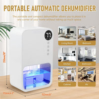 Thumbnail for Dehumidifier 1100ml Portable