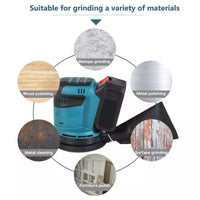 Thumbnail for Orbital Sander 125MM Fits Makita 18V Battery