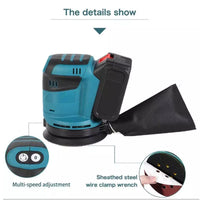 Thumbnail for Orbital Sander 125MM Fits Makita 18V Battery