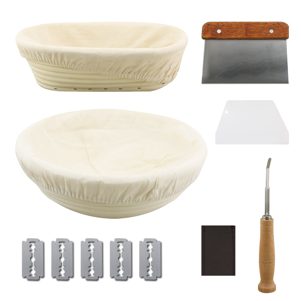 Bread proofing set ready for use