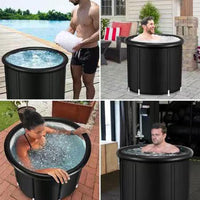 Thumbnail for Ice bath tub folded for storage