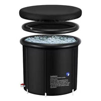 Thumbnail for Portable Ice Bath Tub 300L Inflatable Hot Bathtub SPA Massage Athletes Outdoor