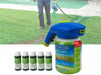 Thumbnail for Blue lawn sprayer seed liquid hydro seeding system