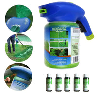 Thumbnail for Close-up of spray nozzle on seed sprayer