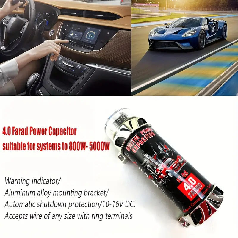Digital Capacitor for Car Audio
