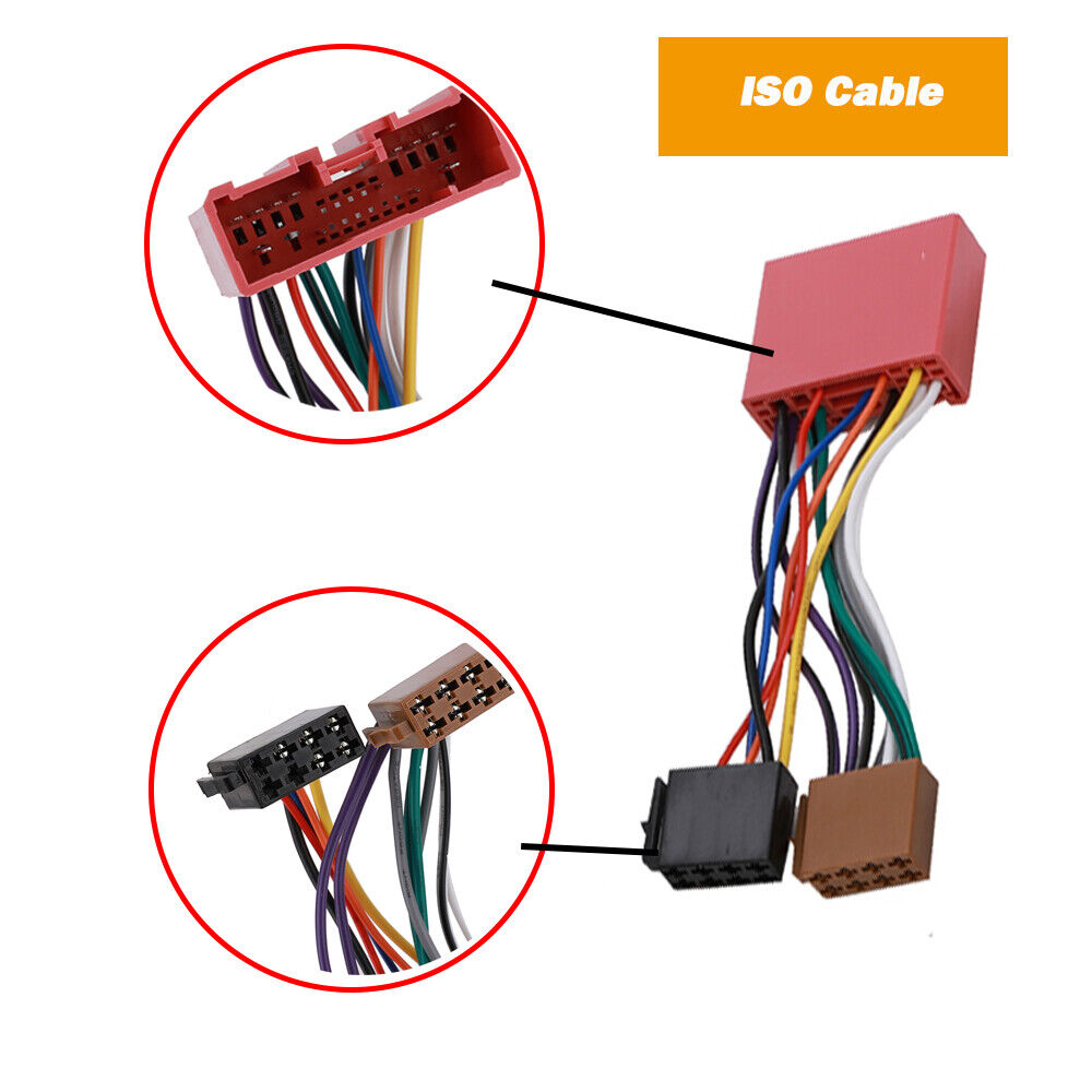 ISO cable for stereo connection