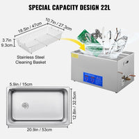 Thumbnail for Ultrasonic Cleaner 22L