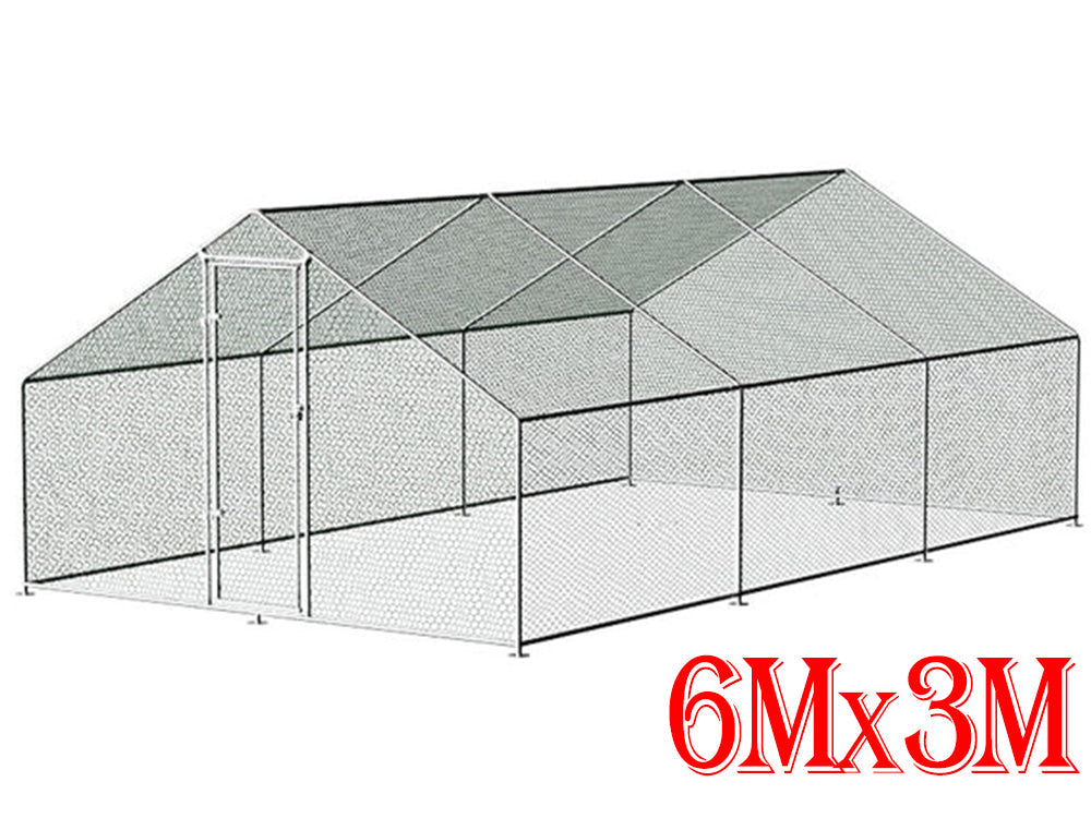 Outdoor Chicken Coop 6Mx3M