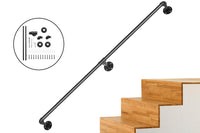 Thumbnail for Industrial Pipe Stair Handrail 210CM