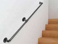 Thumbnail for Industrial Pipe Stair Handrail 210CM