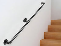 Thumbnail for Industrial Pipe Stair Handrail 210CM
