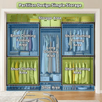 Thumbnail for Metal Wardrobe Clothes Rack